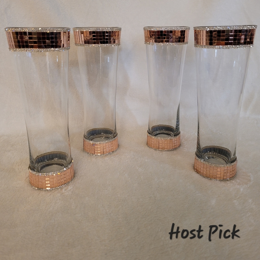 Rose Gold Vases ***2X HOST PICK***